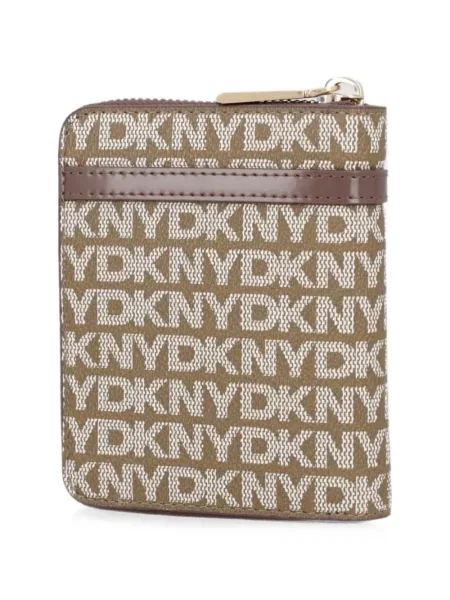 Portofel Dkny cu autograf maro