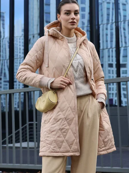 Kurtka Bigdart beżowa