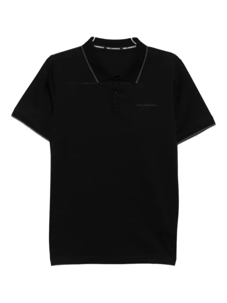 Polo Karl Lagerfeld negru
