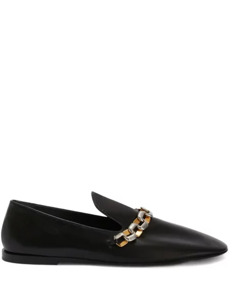 Pantofi loafer Jil Sander din piele negru