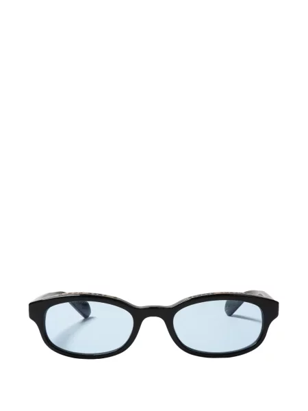 Ochelari de soare Chrome Hearts cu motiv cu inimi negru