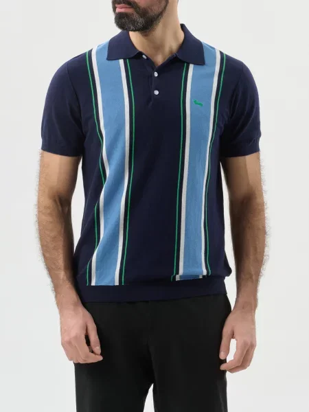 Поло Harmont&blaine синее