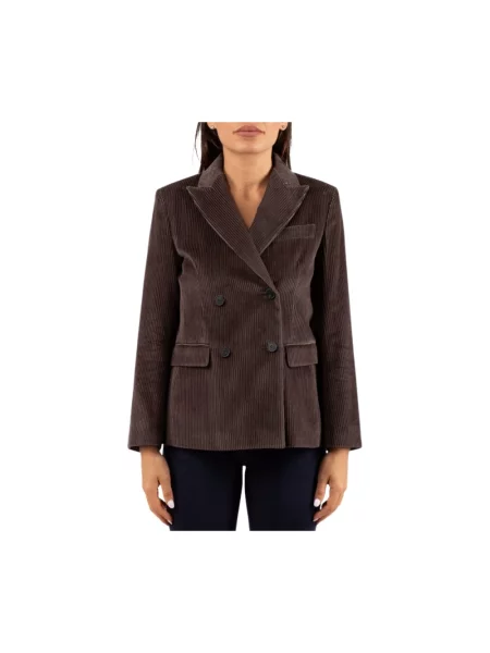 Marynarka Weekend Max Mara brązowa