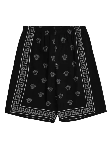 Szorty dziecięce Versace czarne