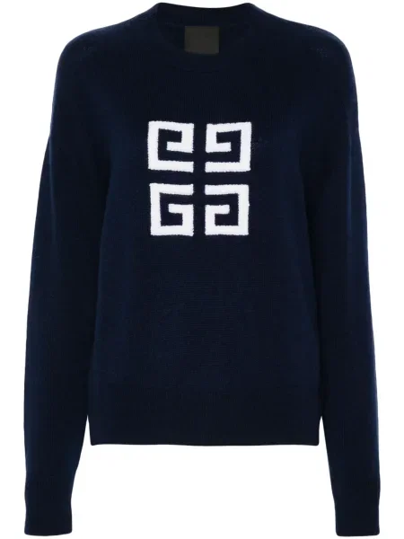 Pulover Givenchy din cașmir albastru