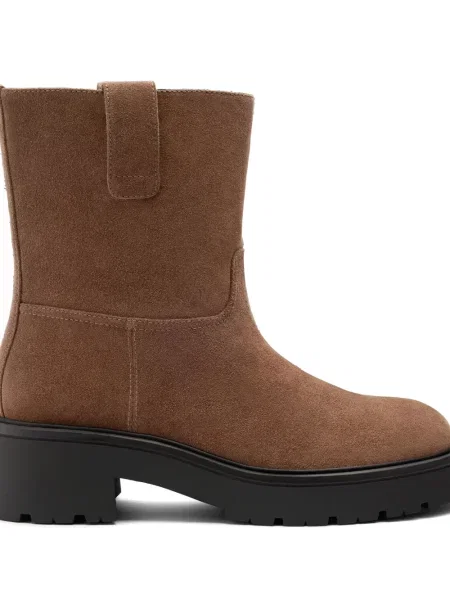 Cizme scurte Stuart Weitzman maro
