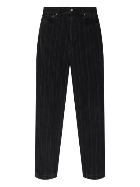 Pruhované džíny Carhartt Wip černé