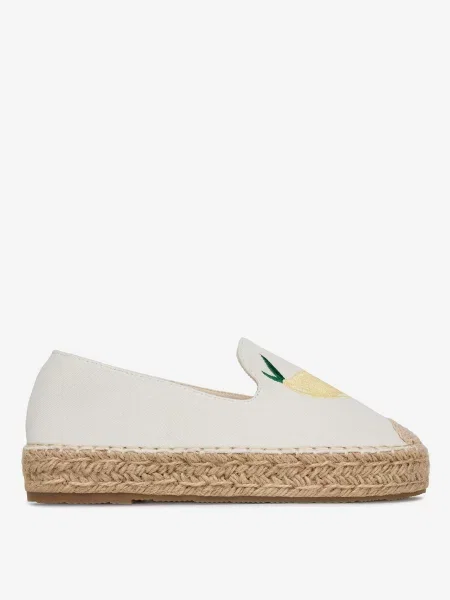Espadryle białe