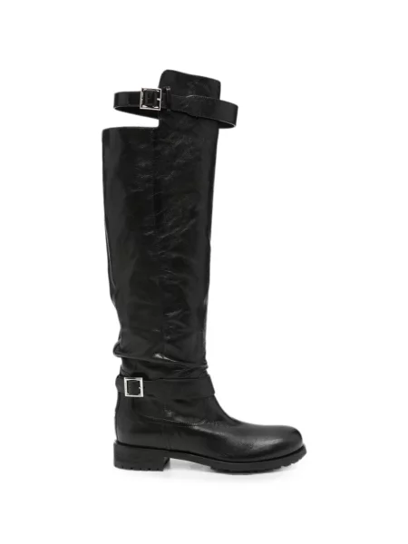 Cizme Jimmy Choo cu cataramă negru