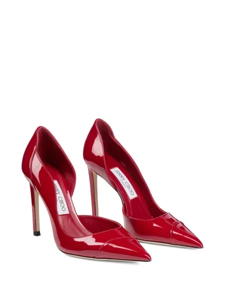 Pantofi cu toc Jimmy Choo roșu