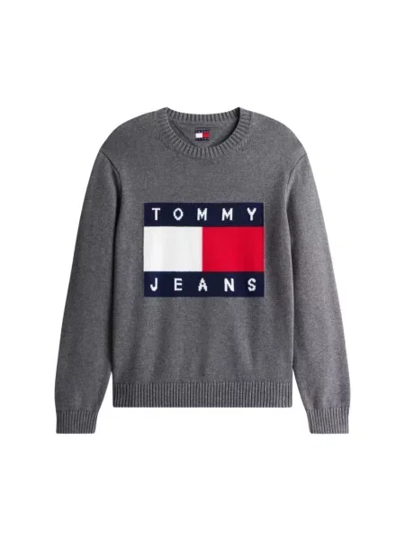 Bluza z kapturem Tommy Hilfiger z kapturem szara