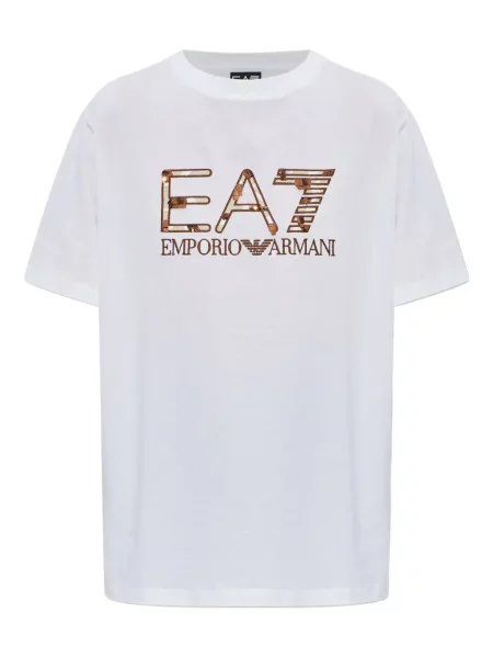 Tricou Ea7 Emporio Armani alb