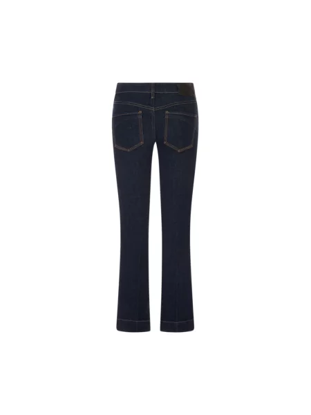 Jeansy dzwony Sportmax dzwony niebieskie