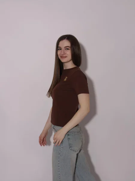 Футболка Stream коричневая