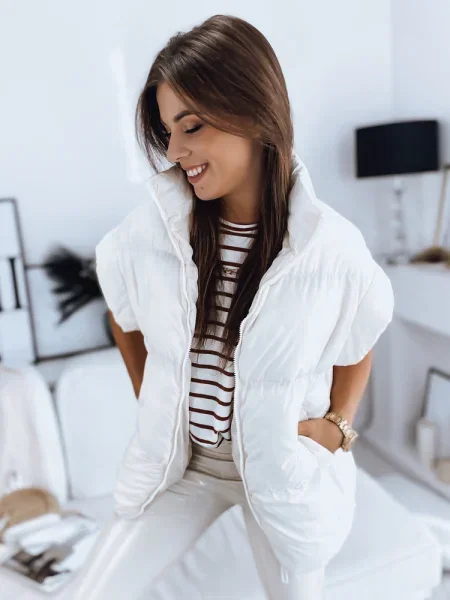 Telovnik Dstreet bela