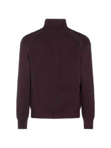 Gulerat cardigan Eleventy roșu