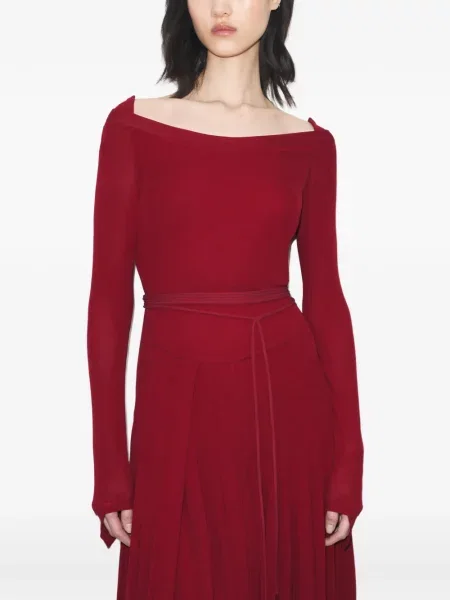Rochie Tory Burch din jerseu roșu
