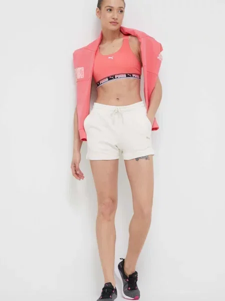 Puma Sportovní podprsenka Feel It růžová