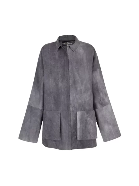 Marynarka Cortana w kolorze melanż wełniana szara