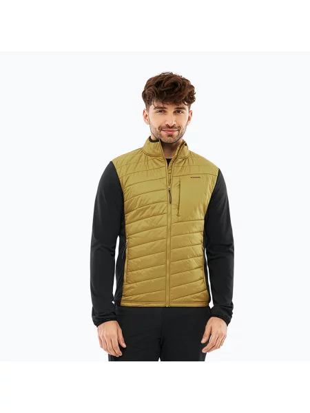 Geacă hibridă pentru bărbați Viking Zemu black/brown negru