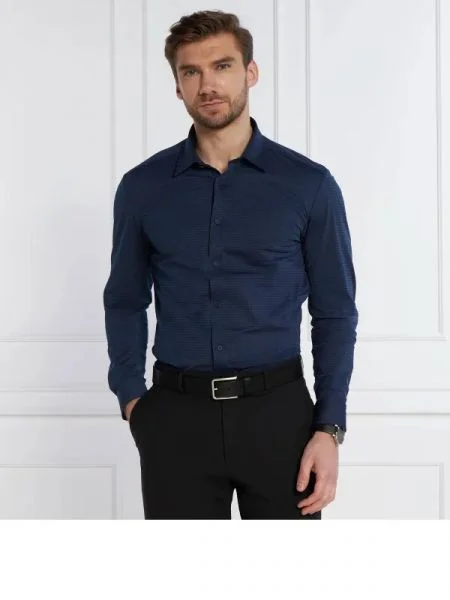 BOSS BLACK Cămașă Koszula negru