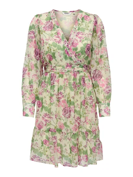 ONLY Rochie ONLPENINNA / pastel / mov liliachiu / mov închis verde