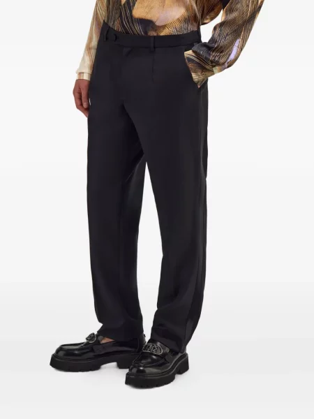 Pantaloni Roberto Cavalli plisate negru