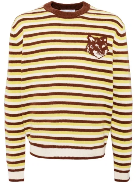 Pulover Maison Kitsune verde