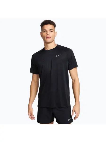 Tricou de alergare pentru bărbați Nike Stride ADV black negru