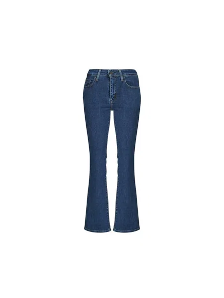 Kavbojke na zvonec Levi's® z visokim pasom modra