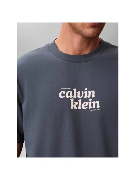 Majica Calvin Klein Jeans plava