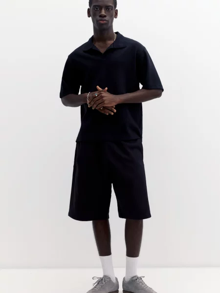 Pull&Bear Tricou negru