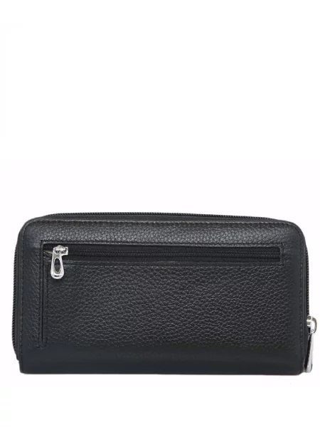 RoyalBag Гаманець Шкіра чорний