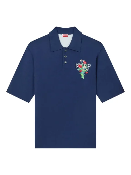 Polo Kenzo tricotate albastru