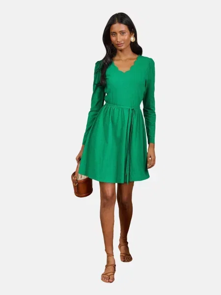 Love & roses Rochie verde