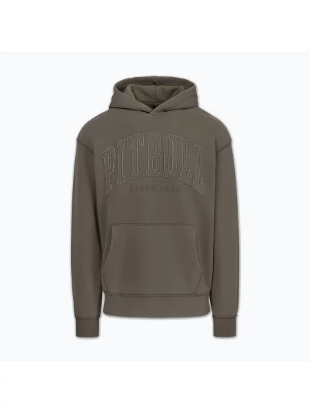 Свитер Pitbull West Coast с капюшоном хаки