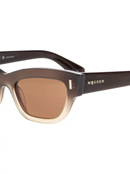 Ochelari de soare Alexander Mcqueen Eyewear maro