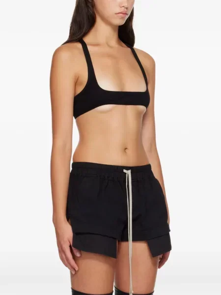 Decupat top Rick Owens Drkshdw negru