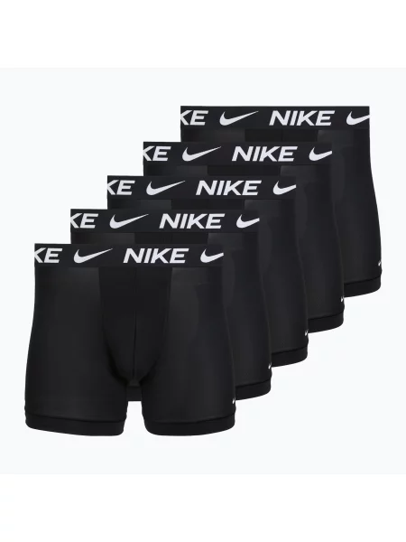 Boxeri pentru bărbați Nike Boxer Brief 5 pack black negru
