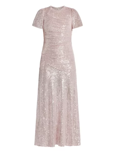 Odgovarati haljina Needle & Thread ružičasta