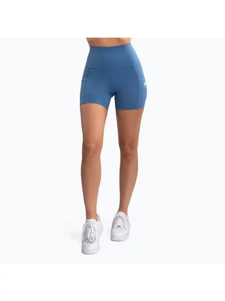 Šortky Venum Essential Bike Shorts storm blue modré