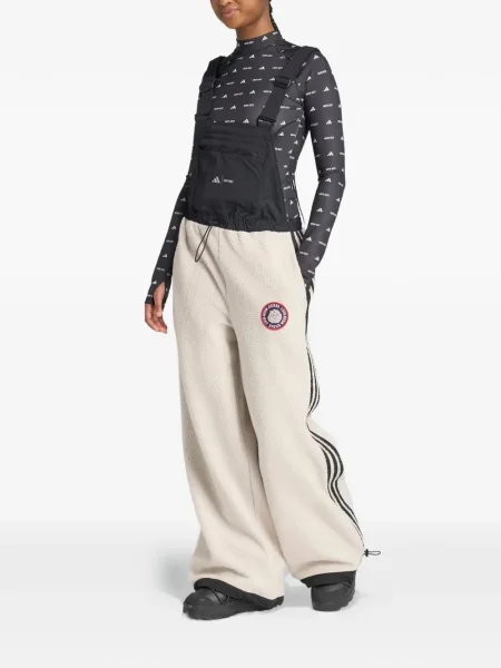 Tricou Adidas cu dungi lung alb