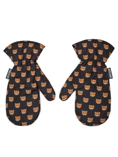 MOSCHINO Rękawiczki czarny