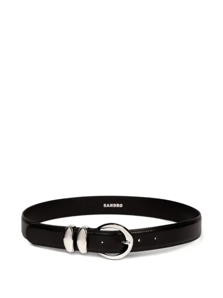 Curea Sandro din piele negru