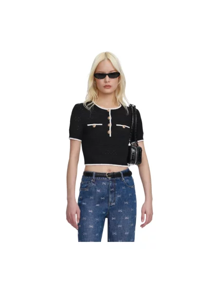 Sweter Self-portrait czarny