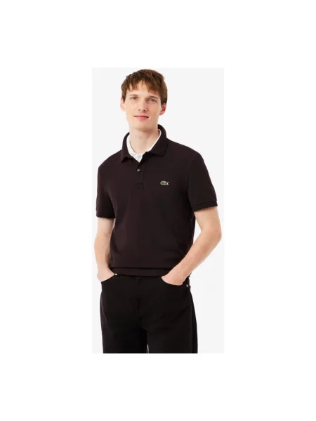 Koszulka polo Lacoste brązowa