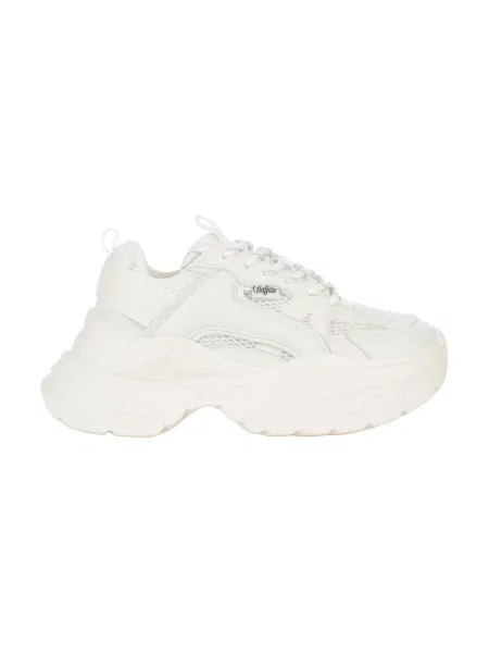 Sneakersy Buffalo skórzane białe