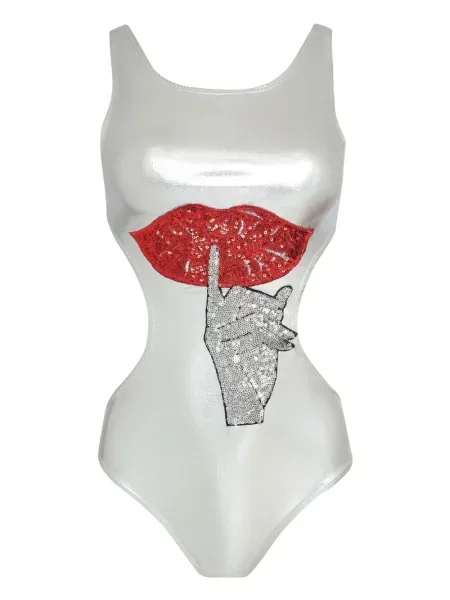 Body Brigitte argintiu