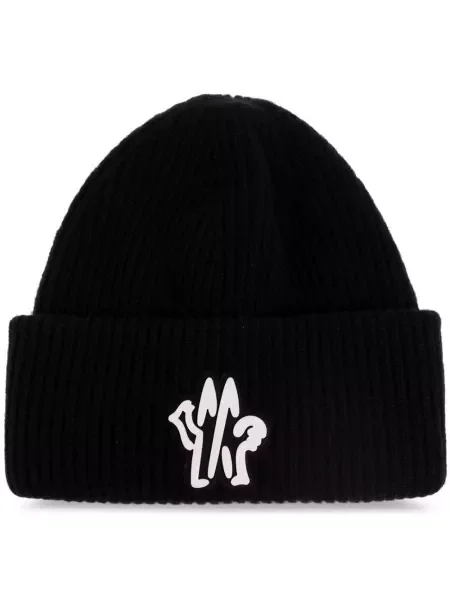 Căciulă Moncler cu autograf negru