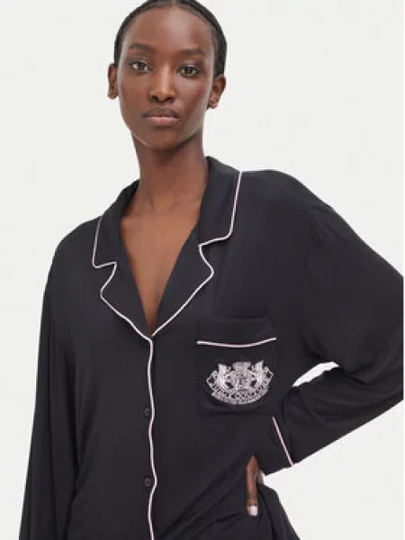 Juicy Couture Pyžamo růže černá